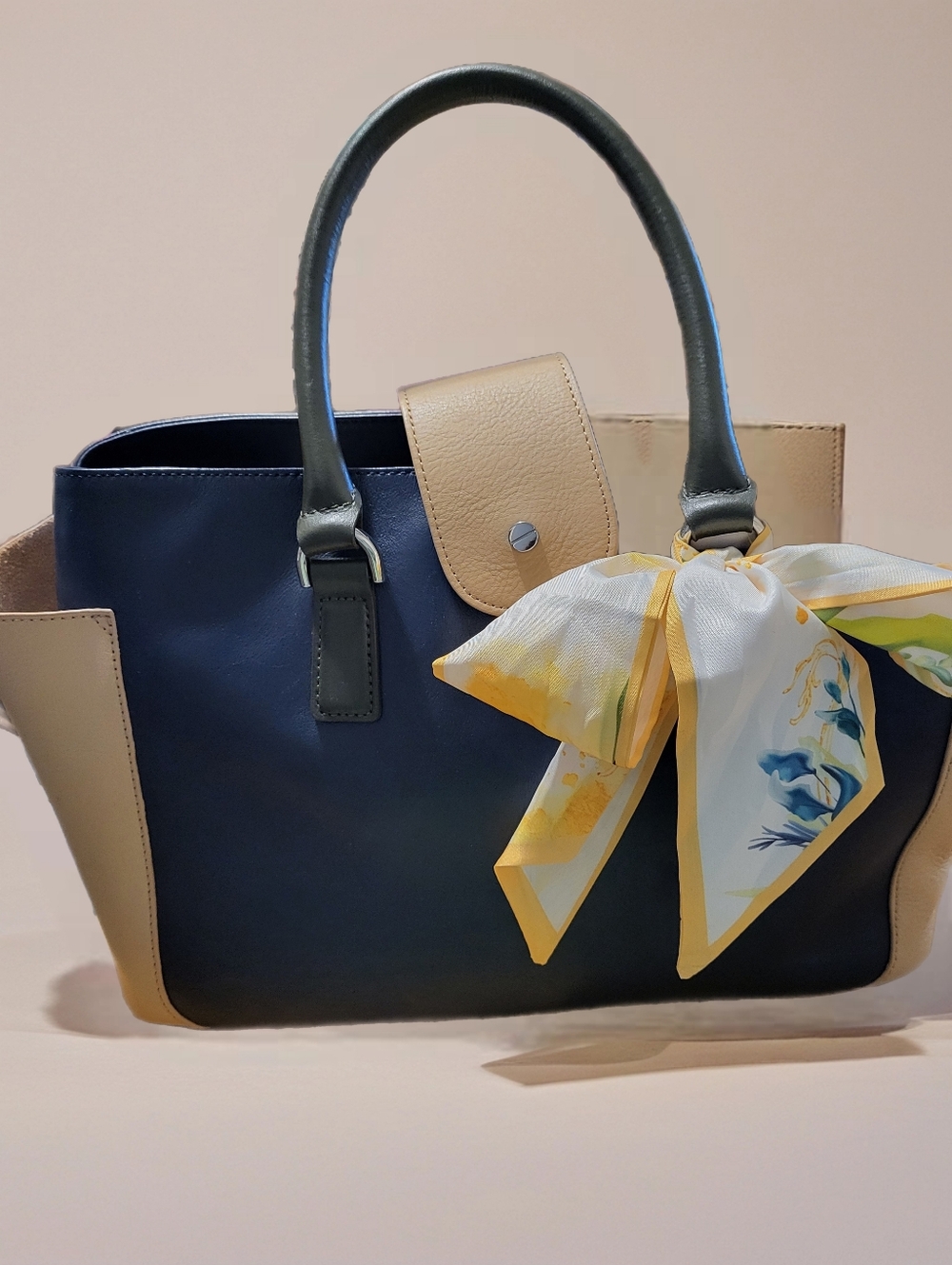 Talbots Colorblock Satchel.